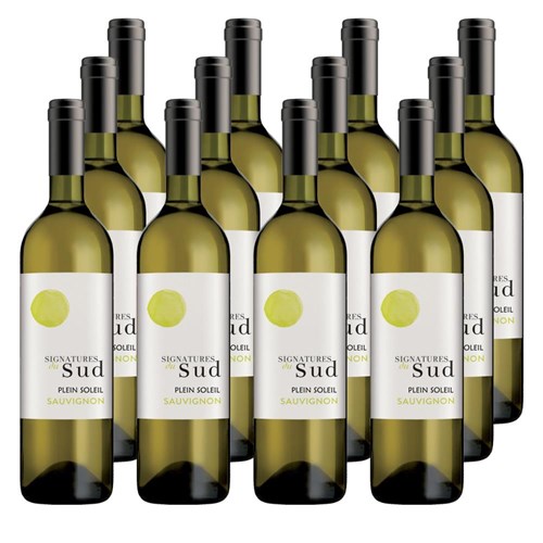 Case of 12 Signatures de Sud Sauvignon Blanc 75cl White Wine